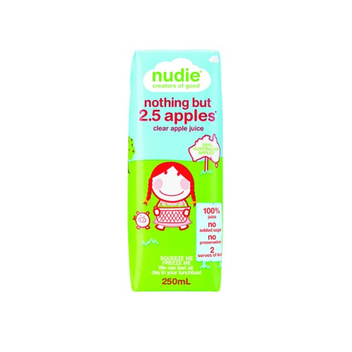 Nothing But Apple Juice Kids Tetra 250ml 3pk