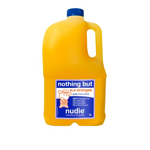Fresh Orange Juice Pulp Free