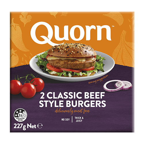 Classic Beef Style Burgers | Monde Nissin