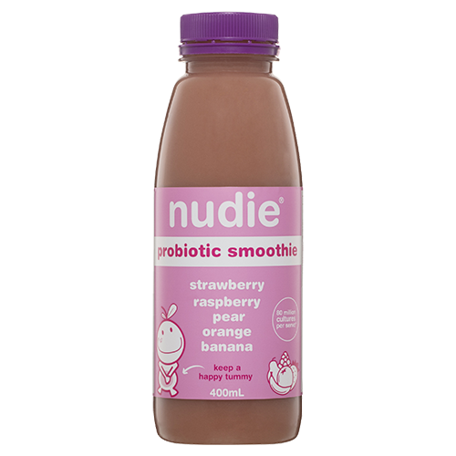 probiotic smoothie strawberry Monde Nissin